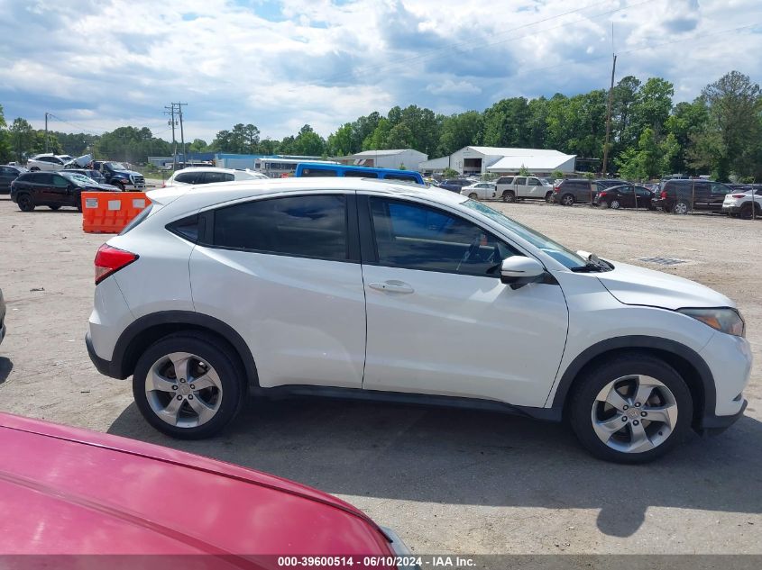 2016 Honda Hr-V Ex VIN: 3CZRU6H56GM742287 Lot: 39600514