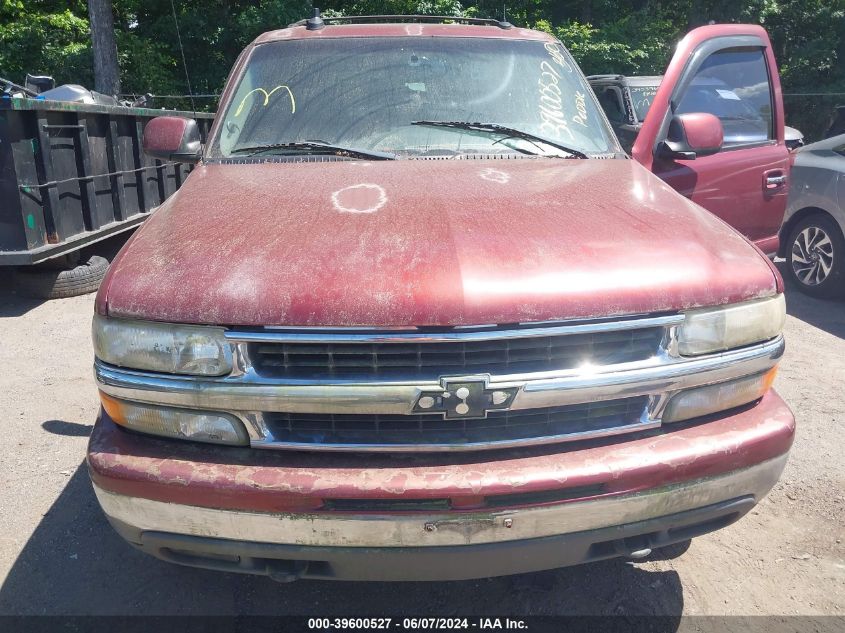 2003 Chevrolet Tahoe Lt VIN: 1GNEK13Z73J103616 Lot: 39600527