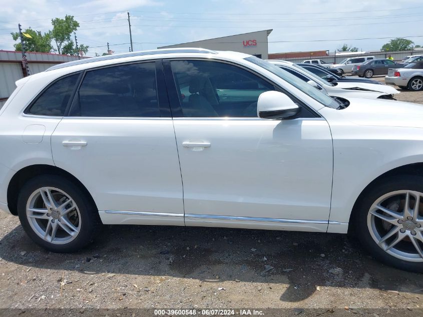 2013 Audi Q5 2.0T Premium VIN: WA1LFAFP2DA085102 Lot: 39600548