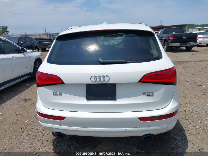 2013 Audi Q5 2.0T Premium VIN: WA1LFAFP2DA085102 Lot: 39600548