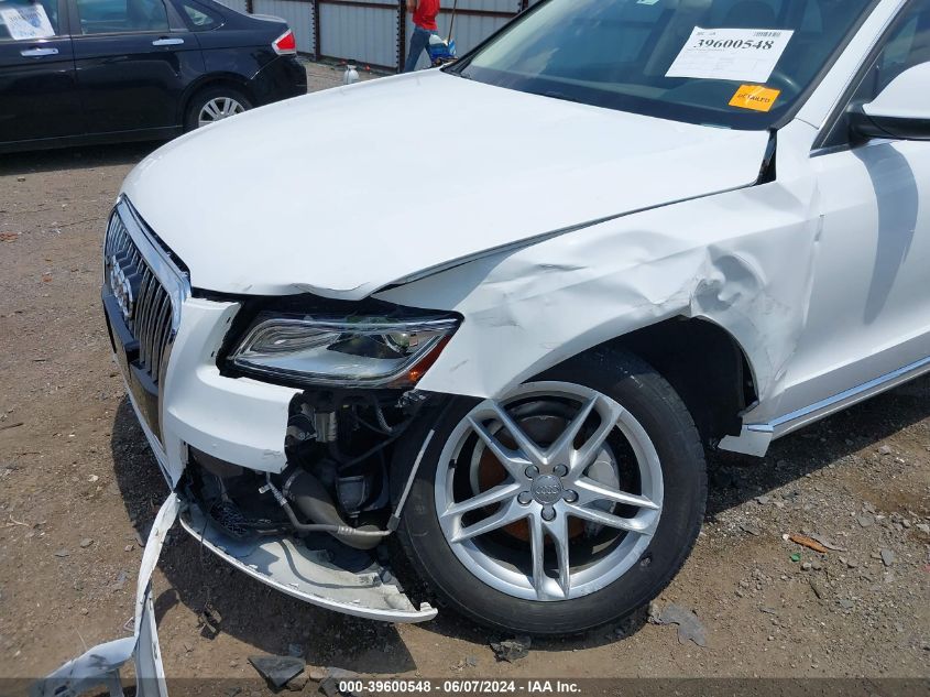 2013 Audi Q5 2.0T Premium VIN: WA1LFAFP2DA085102 Lot: 39600548