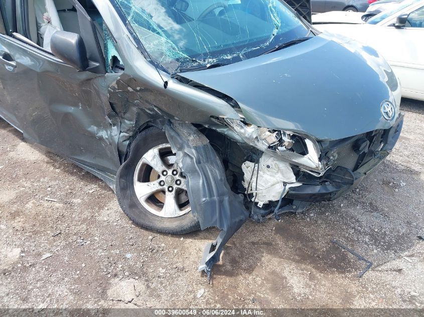 2013 Toyota Sienna Le V6 8 Passenger VIN: 5TDKK3DC8DS306777 Lot: 39600549