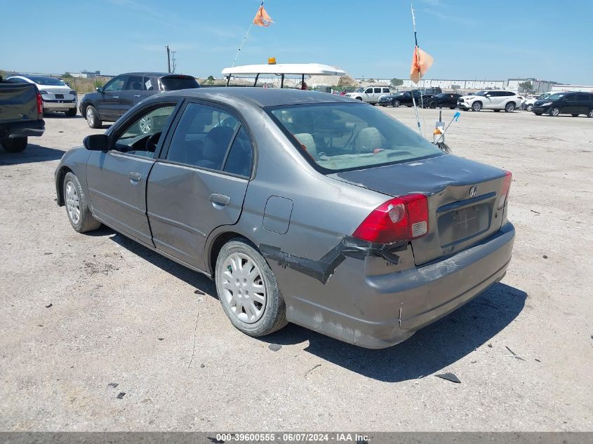 2HGES165024H60883 2004 Honda Civic Lx