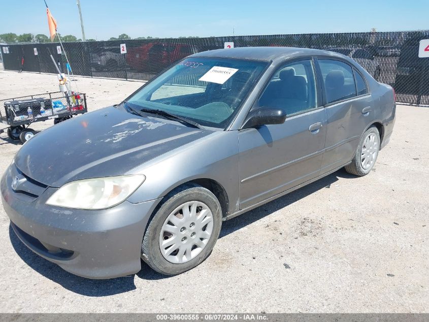 2HGES165024H60883 2004 Honda Civic Lx