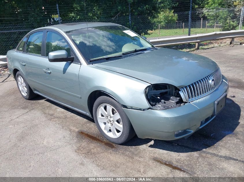 2005 Mercury Montego Luxury VIN: 1MEHM41175G624123 Lot: 39600563