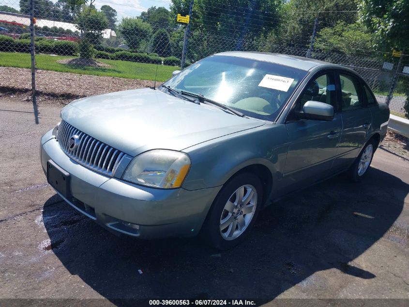 2005 Mercury Montego Luxury VIN: 1MEHM41175G624123 Lot: 39600563