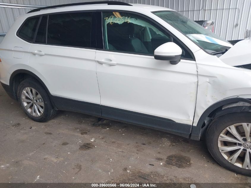 2019 Volkswagen Tiguan 2.0T S VIN: 3VV0B7AX1KM041057 Lot: 39600566