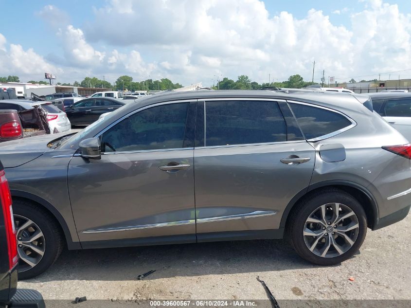 2024 Acura Mdx Technology Package VIN: 5J8YD9H42RL001988 Lot: 39600567