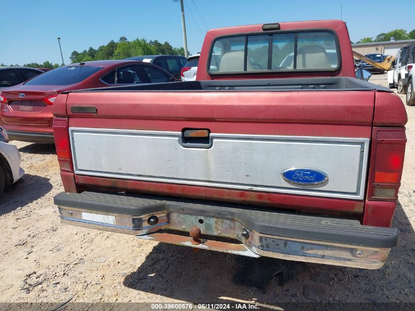 1992 Ford Ranger VIN: 1FTCR10U6NTA77585 Lot: 39600576