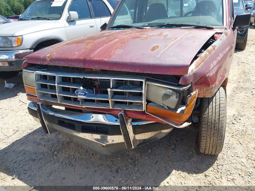 1992 Ford Ranger VIN: 1FTCR10U6NTA77585 Lot: 39600576