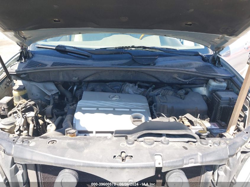 2004 Lexus Rx 330 VIN: JTJHA31U740070391 Lot: 39600578