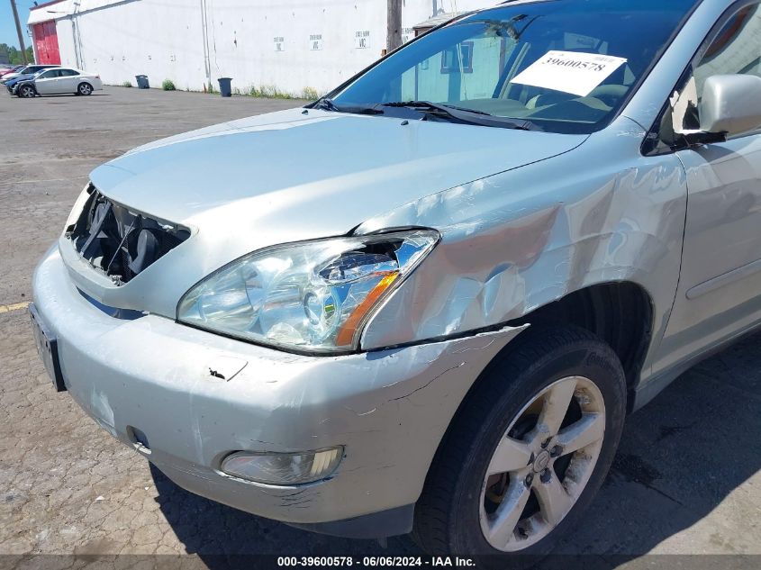 2004 Lexus Rx 330 VIN: JTJHA31U740070391 Lot: 39600578