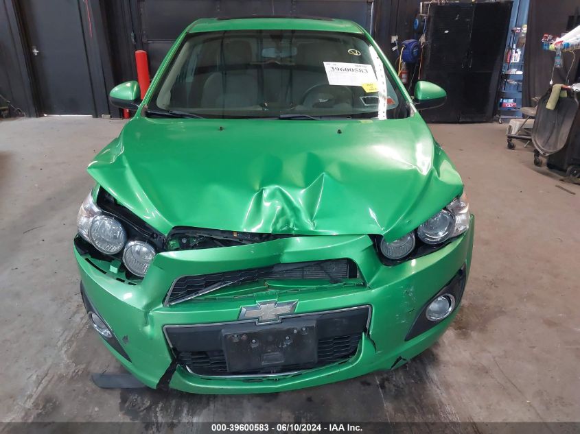 2014 Chevrolet Sonic Lt Auto VIN: 1G1JC6SHXE4204363 Lot: 39600583