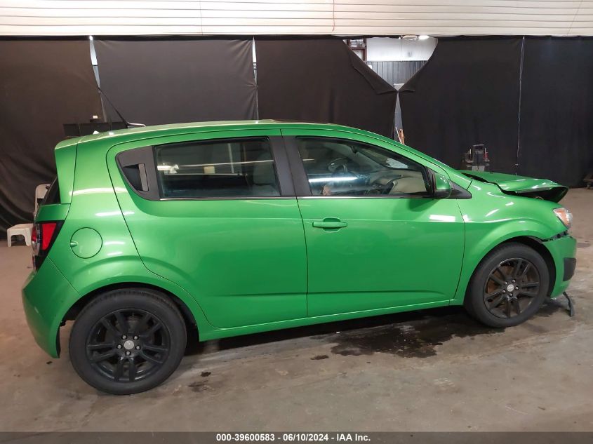 2014 Chevrolet Sonic Lt Auto VIN: 1G1JC6SHXE4204363 Lot: 39600583