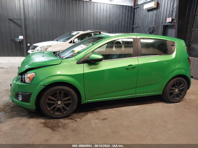 2014 Chevrolet Sonic Lt Auto VIN: 1G1JC6SHXE4204363 Lot: 39600583