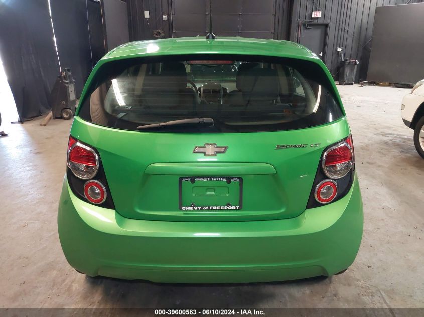 2014 Chevrolet Sonic Lt Auto VIN: 1G1JC6SHXE4204363 Lot: 39600583