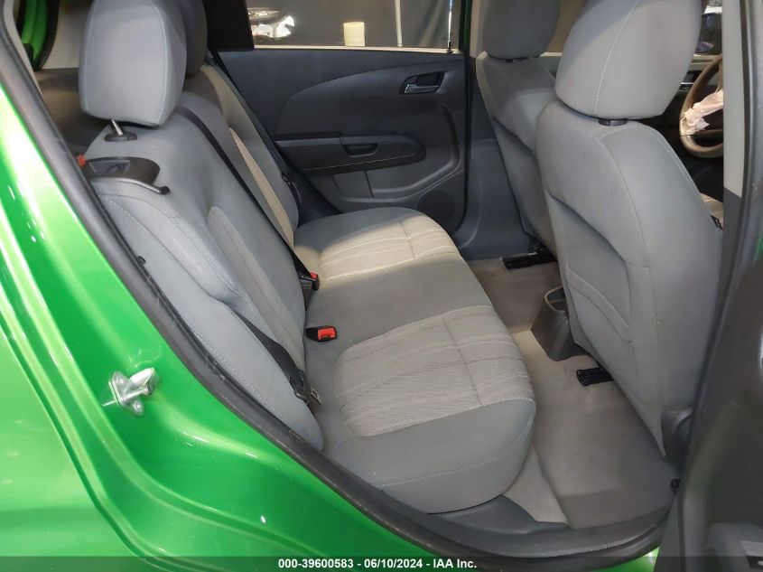 2014 Chevrolet Sonic Lt Auto VIN: 1G1JC6SHXE4204363 Lot: 39600583