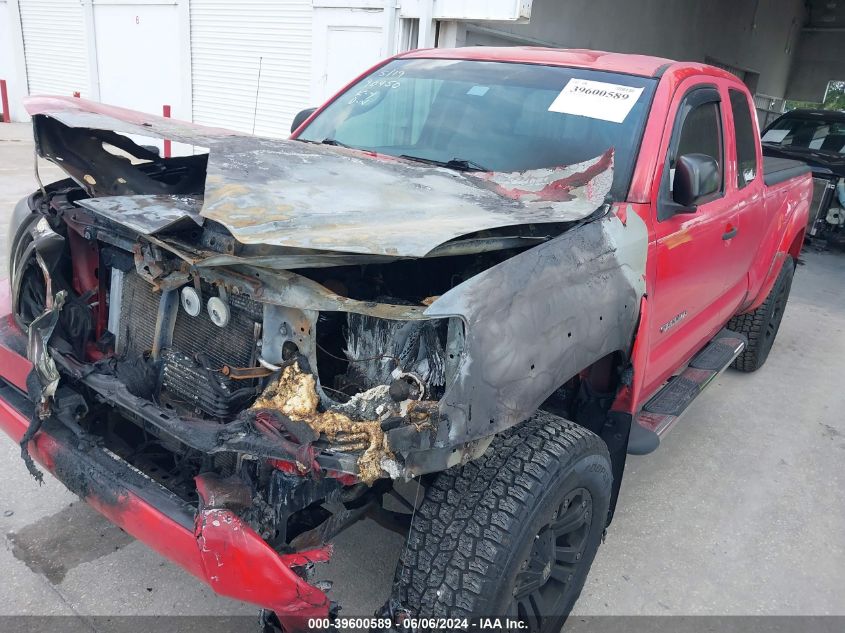 2008 Toyota Tacoma Prerunner Access Cab VIN: 5TETU62N38Z589649 Lot: 39600589