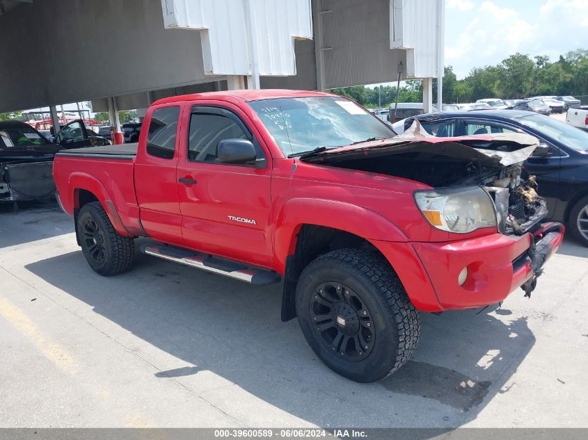 2008 Toyota Tacoma Prerunner Access Cab VIN: 5TETU62N38Z589649 Lot: 39600589