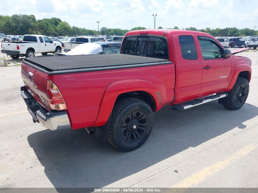 2008 Toyota Tacoma Prerunner Access Cab VIN: 5TETU62N38Z589649 Lot: 39600589