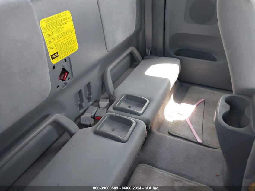 2008 Toyota Tacoma Prerunner Access Cab VIN: 5TETU62N38Z589649 Lot: 39600589