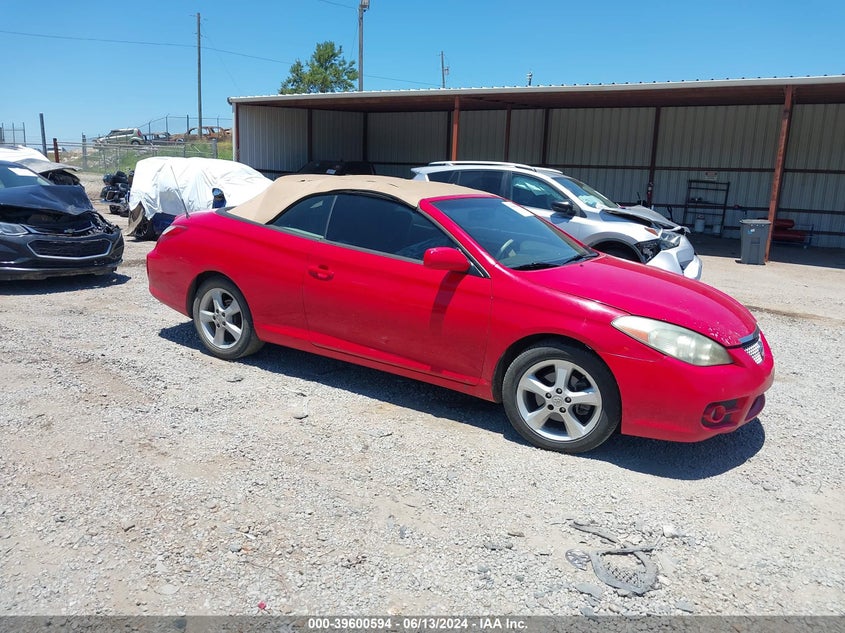 2007 Toyota Camry Solara Sle VIN: 4T1FA38PX7U120574 Lot: 39600594