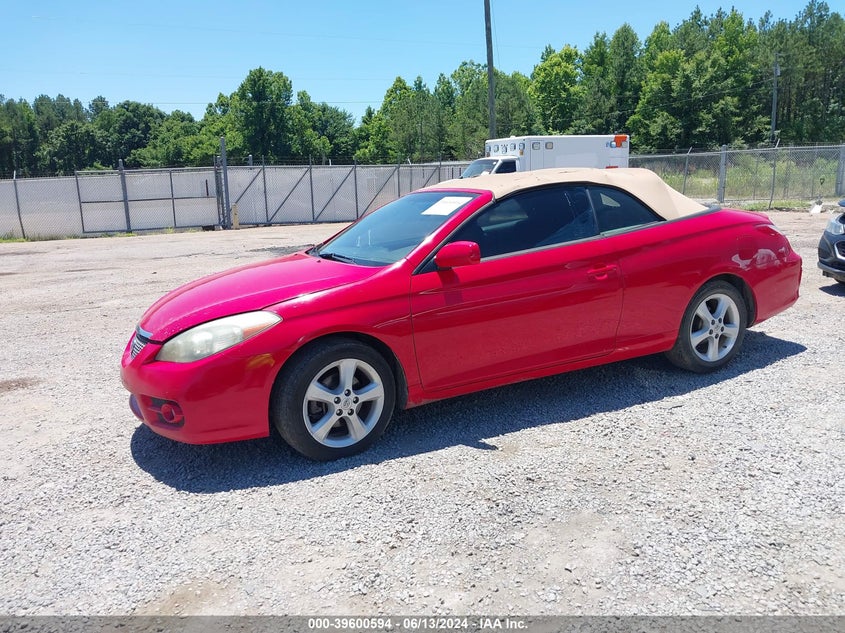2007 Toyota Camry Solara Sle VIN: 4T1FA38PX7U120574 Lot: 39600594
