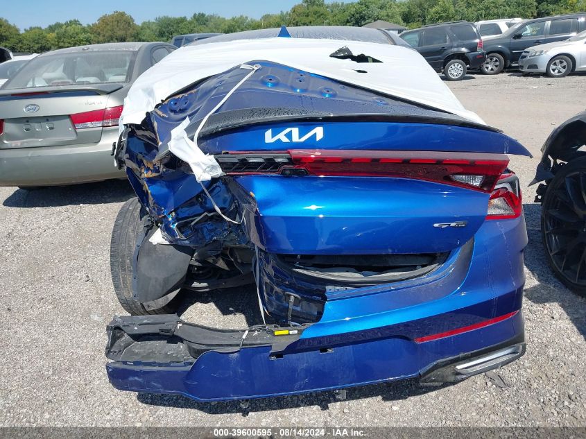2022 Kia K5 Gt-Line VIN: 5XXG64J29NG163661 Lot: 39600595