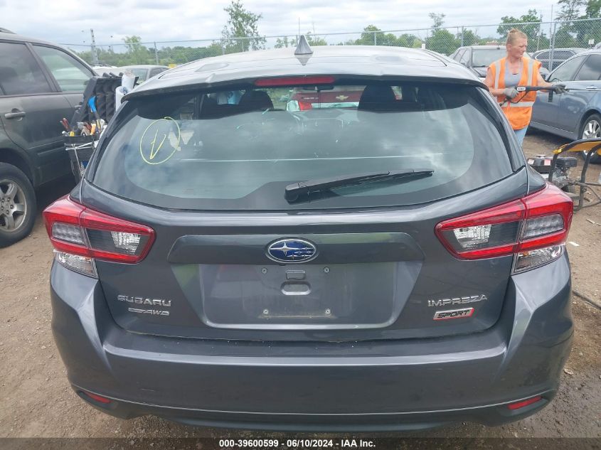 2022 SUBARU IMPREZA SPORT 5-DOOR - 4S3GTAL64N3703778