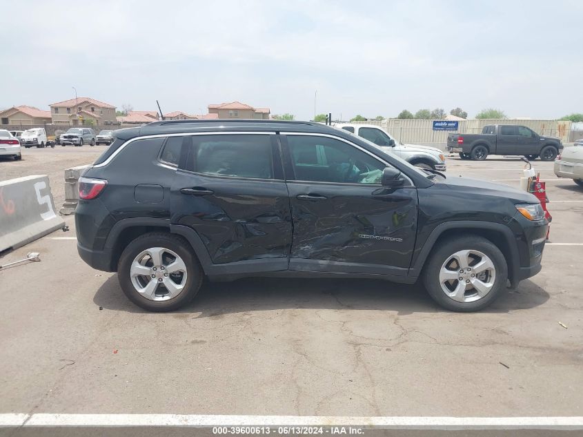 2021 Jeep Compass Latitude Fwd VIN: 3C4NJCBB6MT538908 Lot: 39600613