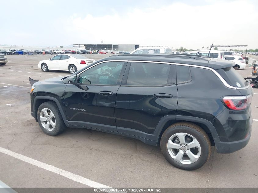 2021 Jeep Compass Latitude Fwd VIN: 3C4NJCBB6MT538908 Lot: 39600613