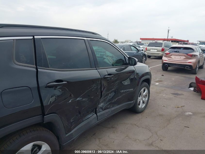 2021 Jeep Compass Latitude Fwd VIN: 3C4NJCBB6MT538908 Lot: 39600613