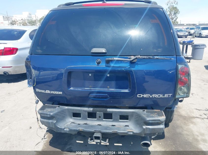 2002 Chevrolet Trailblazer Lt VIN: 1GNDS13S122496018 Lot: 39600615