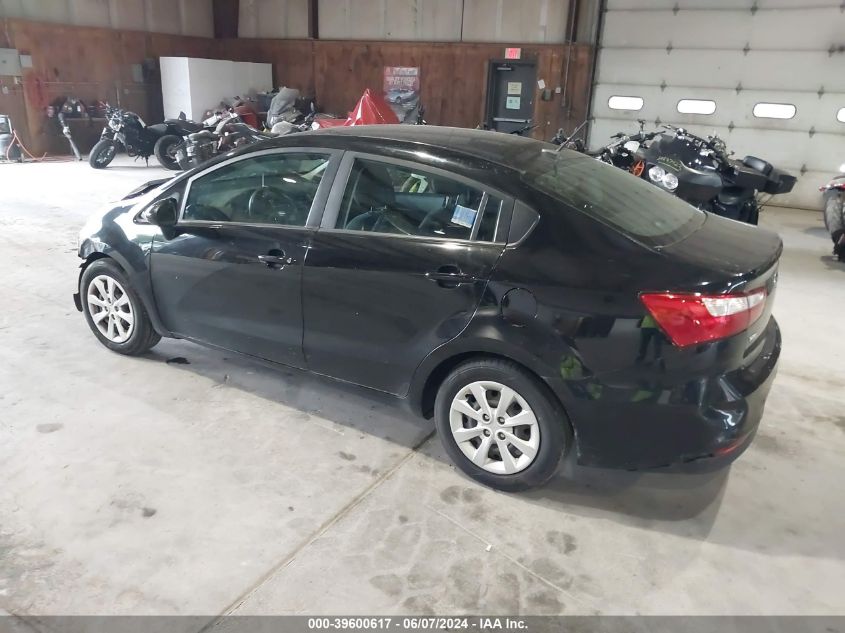 2017 Kia Rio Lx VIN: KNADM4A39H6007007 Lot: 39600617