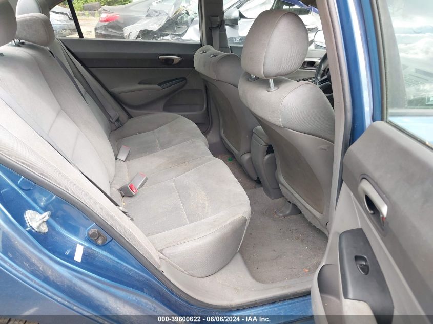 2008 Honda Civic Lx VIN: 1HGFA16538L006788 Lot: 39600622