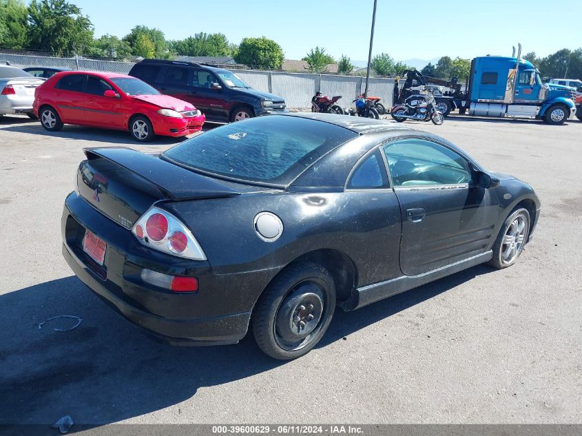 2001 Mitsubishi Eclipse Gt VIN: 4A3AC84H01E104502 Lot: 39600629