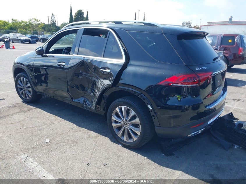 2022 Mercedes-Benz Gle 350 VIN: 4JGFB4JB3NA616221 Lot: 39600636