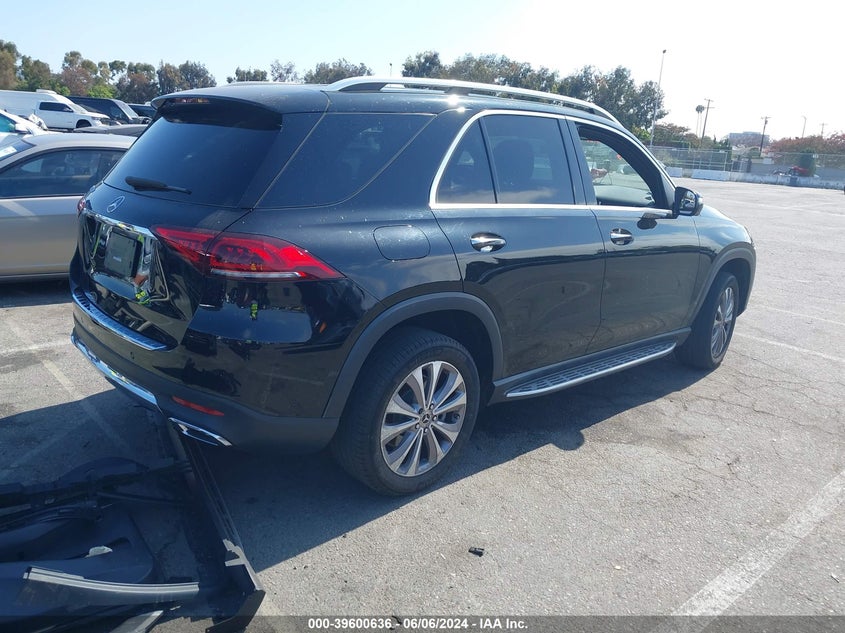 2022 Mercedes-Benz Gle 350 VIN: 4JGFB4JB3NA616221 Lot: 39600636