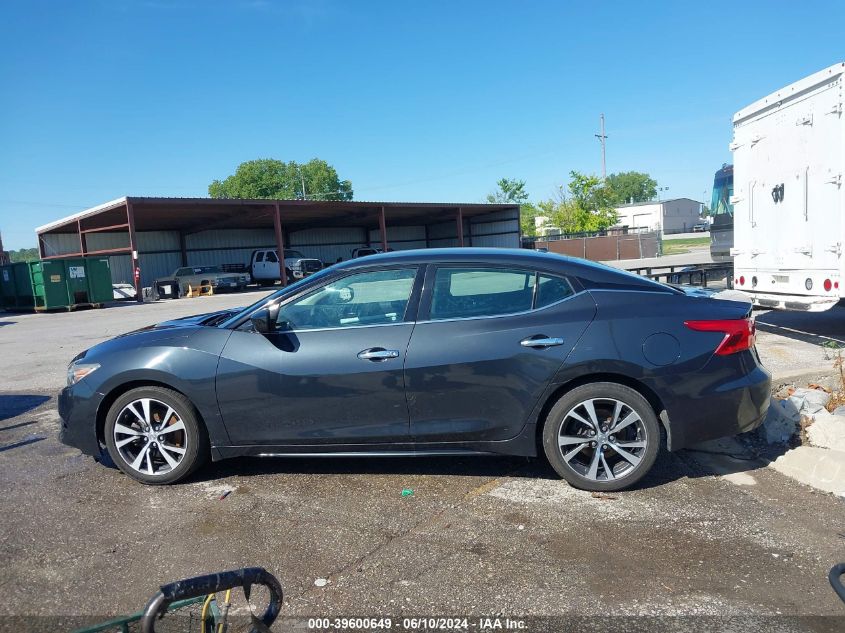 2016 Nissan Maxima 3.5 Platinum/3.5 S/3.5 Sl/3.5 Sr/3.5 Sv VIN: 1N4AA6AP6GC436186 Lot: 39600649