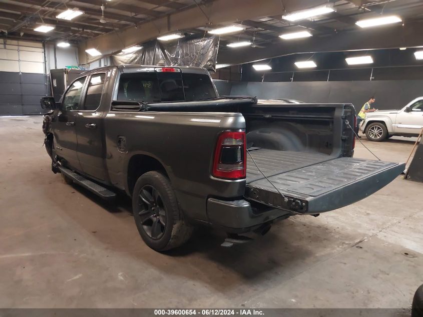 2020 Ram 1500 Big Horn Quad Cab 4X4 6'4 Box VIN: 1C6SRFBT6LN250804 Lot: 39600654