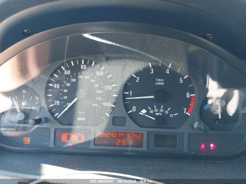 2003 BMW 325It VIN: WBAEN33453PC11388 Lot: 39600657