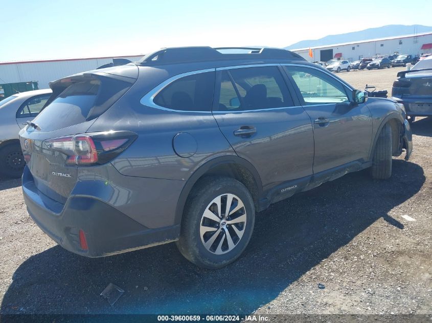 2022 Subaru Outback Premium VIN: 4S4BTAFCXN3258163 Lot: 39600659