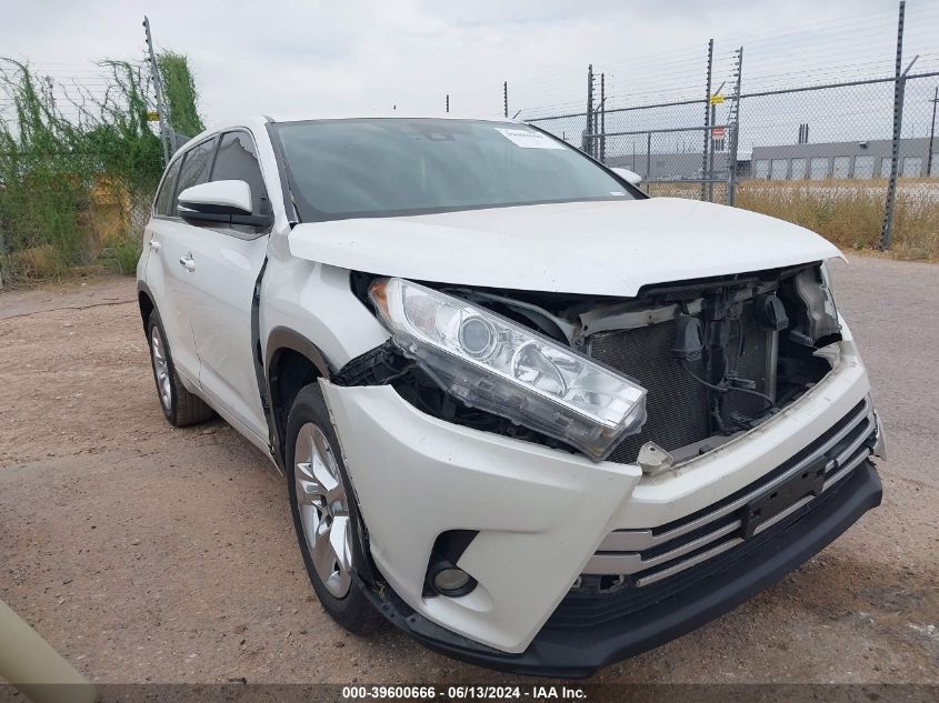 5TDZZRFH2JS243273 2018 TOYOTA HIGHLANDER - Image 1