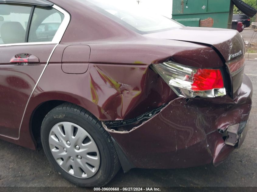 2011 Honda Accord Sdn Lx VIN: 1HGCP2F33BA019159 Lot: 39600668