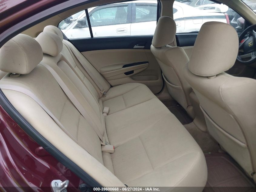 2011 Honda Accord Sdn Lx VIN: 1HGCP2F33BA019159 Lot: 39600668