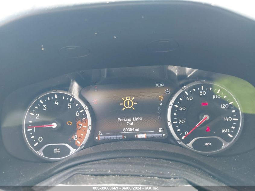 2016 Jeep Renegade Limited VIN: ZACCJADT4GPC66193 Lot: 39600669