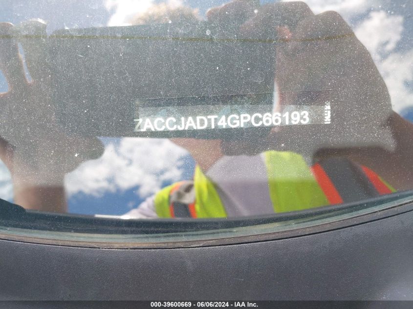 2016 Jeep Renegade Limited VIN: ZACCJADT4GPC66193 Lot: 39600669