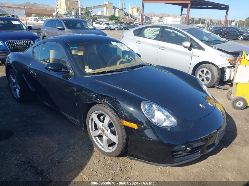 2007 Porsche Cayman VIN: WP0AA29887U761769 Lot: 39600678