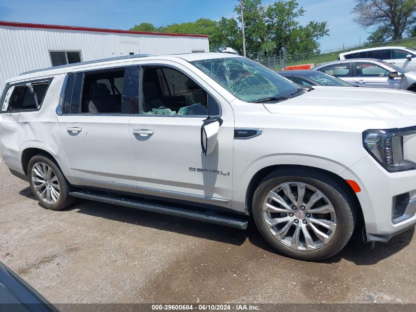 2022 GMC Yukon Xl 4Wd Denali VIN: 1GKS2JKL5NR197299 Lot: 39600684