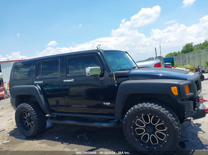 2007 Hummer H3 Suv VIN: 5GTDN13E478215983 Lot: 39600685